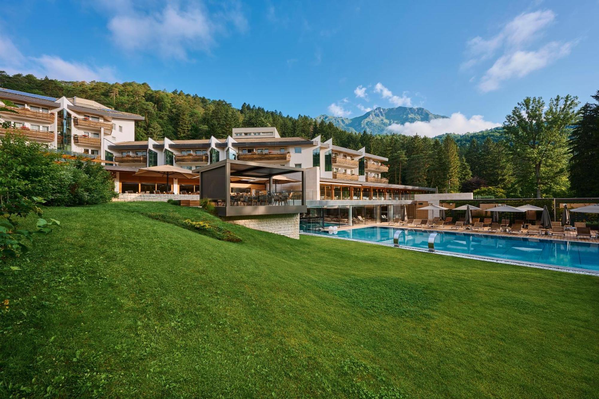 Grand Hotel Terme Di Comano Comano Terme Exterior foto